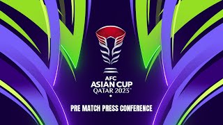 AsianCup2023  M19 Pre Match Press Conference  Indonesia [upl. by Lisan955]