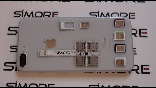 iPhone 8 Plus Multi SIM adapter  Use 5 SIMs on the iPhone 8 Plus with SIMore WXFive 8 Plus [upl. by Tegan]