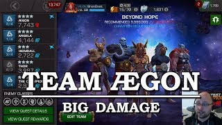 AEGON  Heimdall Synergy Team  Marvel Contest of Champions [upl. by Irehj]