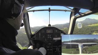 Pipistrel ALPHA Trainer normal landing [upl. by Yonita]