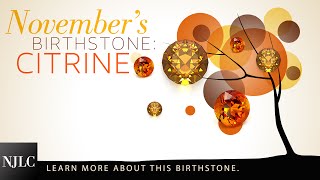 November Birthstone  Citrine [upl. by Akiemahs]