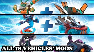 Skylanders Superchargers  All Bosses Boss Pursuit amp Capture Scenes  Land Racing Action Pack [upl. by Alegna]