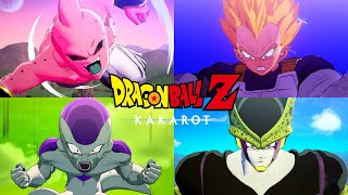 Dragon Ball Z Kakarot DLC 6  All Ultra Tough Training Ground Battles Goku’s Next Journey [upl. by Dex]