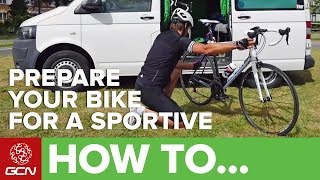 How To Prepare Your Bike For A Sportive  Ridesmart [upl. by Enilecram]