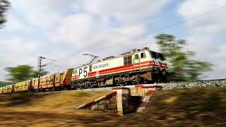 Classy WAP 5 Locomotive With LHB And ICF Trains Over Western Railways Zone In Indian Railways [upl. by Enyawad]