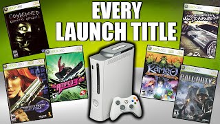 Every Xbox 360 Launch Title [upl. by Solakcin]