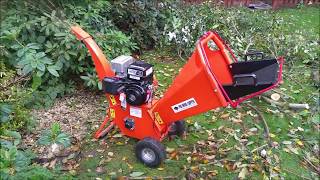 FOREST MASTER 65HP amp 13HP PETROL WOOD CHIPPER [upl. by Asemaj540]