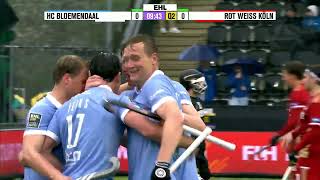 EHL Final 202223 RotWeiss Koln v HC Bloemendaal [upl. by Yevette340]