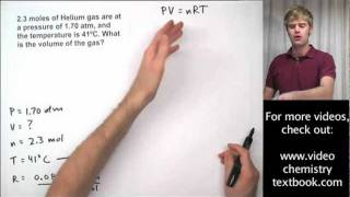 Ideal Gas Law Practice Problems [upl. by Suraved]