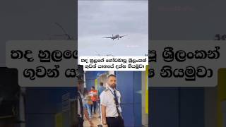 වැඩ්ඩෙක් තමයි 😮🙏srilankanews aviation shrots [upl. by Virgilio137]