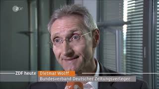 ZDF Heute 1422019 EUUrheberrechtsreform [upl. by Maia]