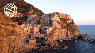 Cinque Terre Italy Amazing Places 4K [upl. by Noyerb604]