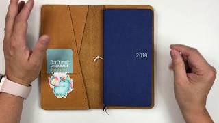 REVIEW Foxy Fix Perfect Fit Cover  Hobonichi Weeks size [upl. by Alfy]