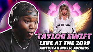 Taylor Swift  Live at the 2019 American Music Awards  Reaction [upl. by Maclaine841]