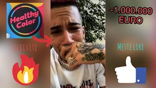 SFERA EBBASTA FALLITO IL SUO RISTORANTE quotHEALTY COLORquot CON OLTRE UN MILIONE DI EURO DI PERDITE [upl. by Karb]