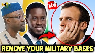 Senegal shocks France to close Military Bases to follow Niger Mali and Burkina Faso [upl. by Lenno]