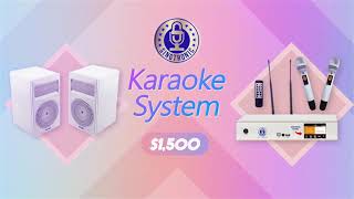 Singtronic Karaoke System 1500 With KSP1000ProW [upl. by Ard]