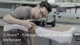 CBrace® Leg Orthosis  Fabrication with the prepreg technique 14  Ottobock [upl. by Eninnaej977]