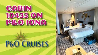 PampO Iona Accessible Deluxe Balcony Cabin 10433  Norwegian Fjords Cruise  Disabled Gamer [upl. by Banks197]