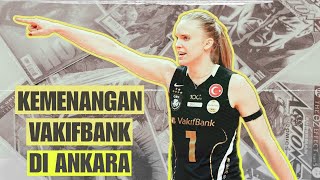 KEMENANGAN VAKIFBANK DI ANKARA ‼️ [upl. by Kara-Lynn930]