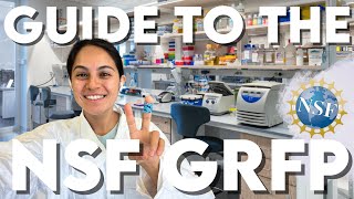 NSF GRFP How To Apply  Application Tips  Graduate School Funding [upl. by Lamrouex]