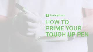 How to Prime Your Touch Up Pen [upl. by Gleeson485]