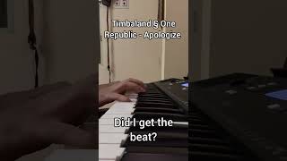 Timbaland  Apologize  One Republic piano pianomusic ytshort music shortsmusic ytshorts [upl. by Wivinia818]