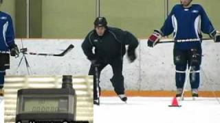 Power Skating Arm amp Leg Movement  Dr Bracko proves proper arm and leg movement [upl. by Bowe]