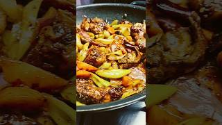 Devilled chicken  How to cook devilled chicken srilankanfood shorts [upl. by Terrej]