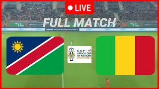 🔴LIVE Namibia vs Mali  African Cup of Nations 2024 Video Game Simulation [upl. by Shelbi]