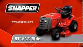 Snapper ST1842 Lawn Mower Product Demo [upl. by Viridissa]