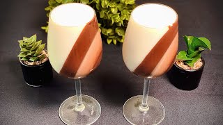 Rezept für SchokoladendessertPanna Cotta 😍Chocolate dessert panna cotta recipe [upl. by Demha]