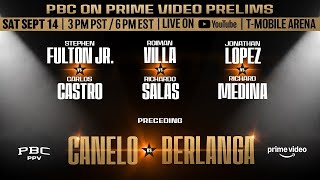 Canelo vs Berlanga Full Prelims  PBC PPV on Prime Video [upl. by Lilllie]