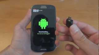 Using a USB JIG on a Samsung Galaxy S III  GTI9300  By TotallydubbedHD [upl. by Solahcin]