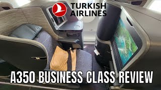 What a Bargain  Turkish Airlines Business Class A350 900 From Ankara To Istanbul [upl. by Clarette]