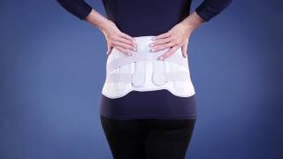 Thuasne  Lombamum Lumbar belt  Fitting Video [upl. by Atinaej793]