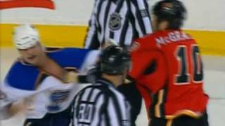 Cam Janssen vs Brian McGrattan Jan 25 2010 [upl. by Tran824]