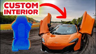 I Perfected MY MCLAREN 650S SPIDER Interior Like Never Before [upl. by Atinna]