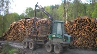 Timberjack 810B Forwarder [upl. by Theurich23]