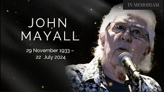 John Mayall dies at the age of 90 [upl. by Aay]