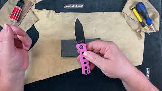 QS150H2 QSP Knife Canary Folder Pink BLK [upl. by Cima]