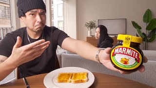 Trying MARMITE for the first time [upl. by Anyak]