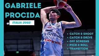 GABRIELE PROCIDA to Alba Berlin Drafted by Portland Trail Blazers  Highlights Italia 20202021 [upl. by Icram]