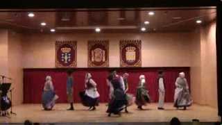 Belgian folk dance Dans Voor Drie [upl. by Raynard607]