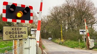 Crowhurst Bridge Level Crossing East Sussex [upl. by Pessa]