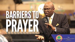 Barriers to Prayer  STS  Pastor Tunde Bakare [upl. by Ylsel831]