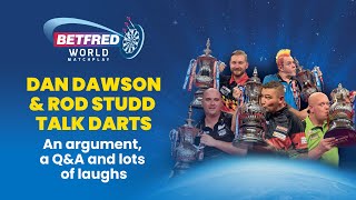 Rod Studd and Dan Dawson talk all things darts  Betfred World Matchplay 2024 [upl. by Tearle]