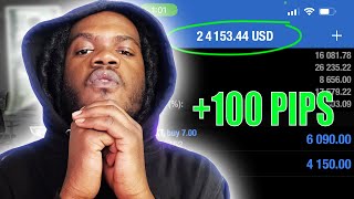 Live Trading XAUUSD 24000 IN 1 HOUR EASY Forex Strategy [upl. by Leivad981]