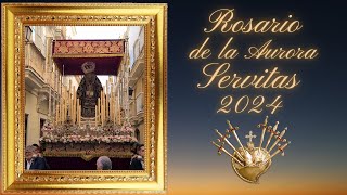 ROSARIO DE LA AURORA SERVITAS 2024 CADIZ [upl. by Ahsitahs]