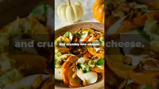 quotDelicious Roasted Butternut Squash amp Spinach Salad Recipe  Perfect Fall Dish 🍂🥗quot healthysnacks [upl. by Ycinuq]